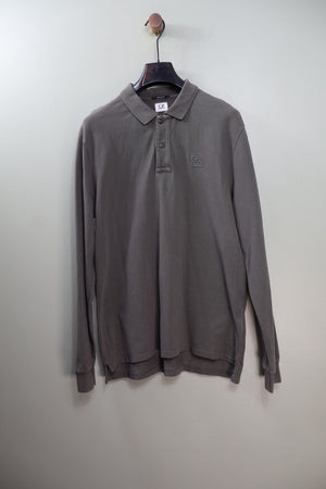 C.P. Company Khaki RE Polo Shirt