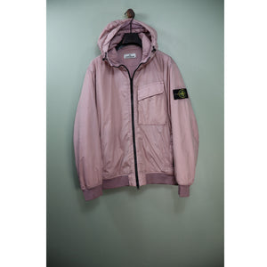 Stone Island Pink Crinkle Reps Jacket