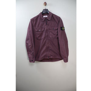 Stone Island Burgundy Overshirt