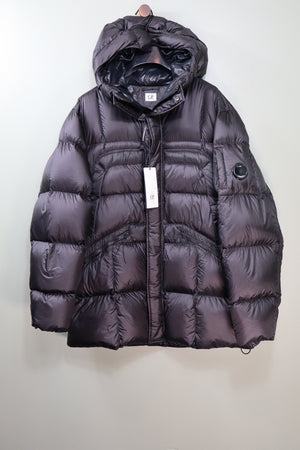 C.P. Company Black D.D. Shell Down Mid Length Parka Jacket