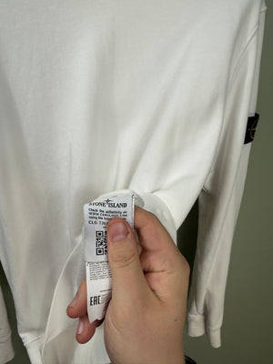 Stone Island White Jumper