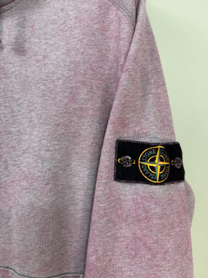 Stone Island Pink Dust Hoodie