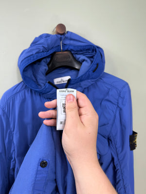 Stone Island Blue Comfort Tech Composite Alpha Jacket