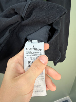 Stone Island Black Ghost 1/4 Zip Jumper