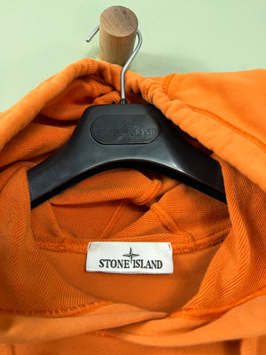 Stone Island Orange Hoodie