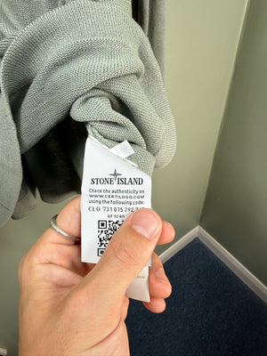 Stone Island Sage Green Shadow Project Knit Jumper