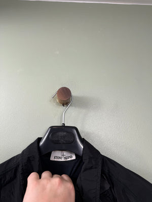 Stone Island Black Nylon Metal Overshirt