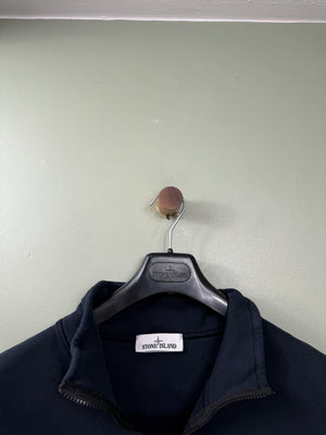 Stone Island Navy 1/4 Zip Jumper