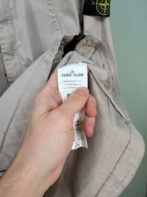 Stone Island Beige Supima Cotton Jacket