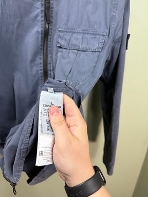 Stone Island Blue Overshirt