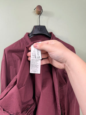 C.P. Company Burgundy Overshirt