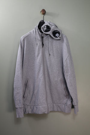 C.P. Company Grey Goggle Hoodie
