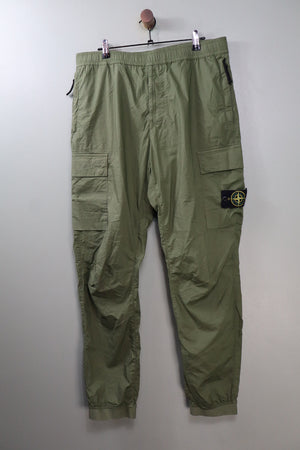 Stone Island Green Cargo Bottoms