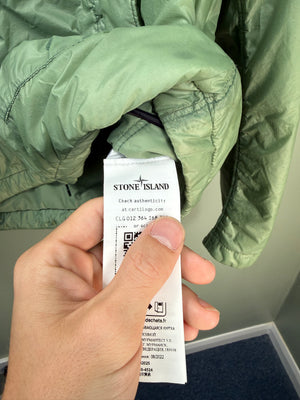 Stone Island Green Micro Yarn Primaloft Jacket