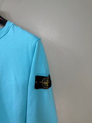 Stone Island Aqua Blue Jumper
