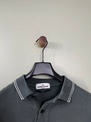 Stone Island Green Slim Fit Polo