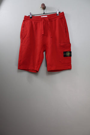 Stone Island Red Shorts
