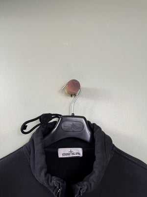 Stone Island Black 1/4 Zip Jumper