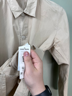 Stone Island Beige Ghost Overshirt