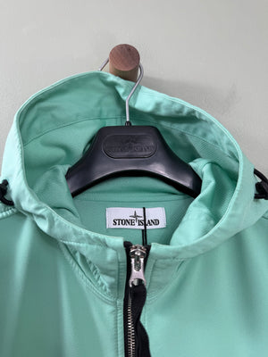 Stone Island Mint Green Soft Shell Jacket
