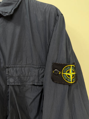 Stone Island Navy Padded Overshirt