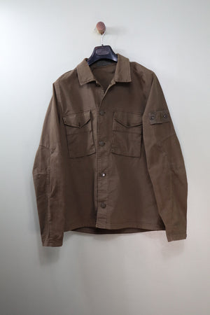 Stone Island Khaki Ghost Overshirt