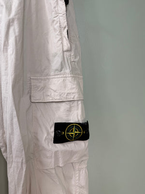 Stone Island Beige RE-T Cargo Bottoms