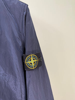 Stone Island Navy Nylon Metal Overshirt