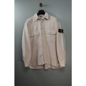 Stone Island Beige Vintage Overshirt