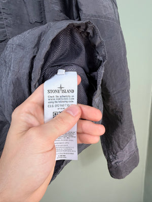 Stone Island Grey Shadow Project Stripped Nylon Metal Smock