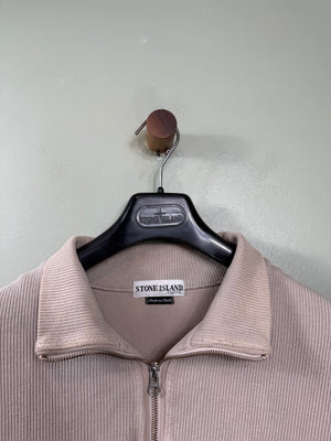 Stone Island Beige 1/4 Zip Jumper