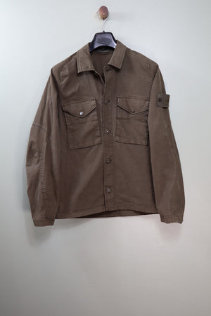 Stone Island Khaki Ghost Overshirt