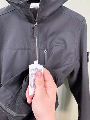 Stone Island Black Soft Shell Jacket
