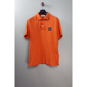 Stone Island Orange SL Polo Shirt
