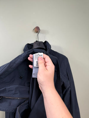 Stone Island Navy Cotton Cordura Jacket