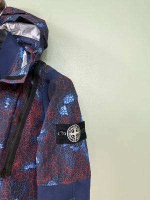 Stone Island Blue Thermosensitive Heat Reactive Jacket