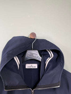 Stone Island Navy Soft Shell Jacket