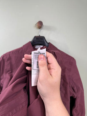 Stone Island Burgundy Overshirt