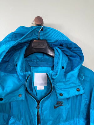 Stone Island x Nike Aqua Blue Hyper Light Membrana Jacket