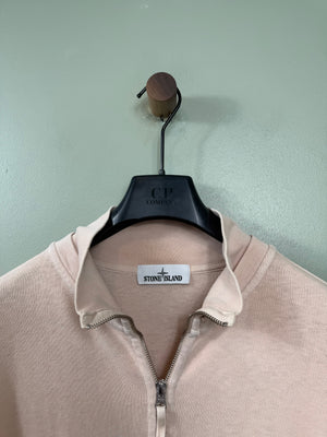Stone Island Peach 1/4 Zip Jumper