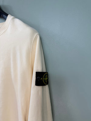Stone Island Pastel Yellow Jumper
