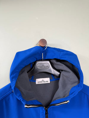 Stone Island Blue Soft Shell Jacket