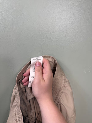 Stone Island Beige RE-T Cargo Bottoms