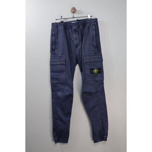 Stone Island Navy RE-T Cargo Bottoms