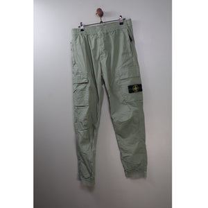 Stone Island Green RE-T Cargo Bottoms