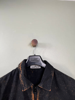 Stone Island Black Ovo Dye Overshirt