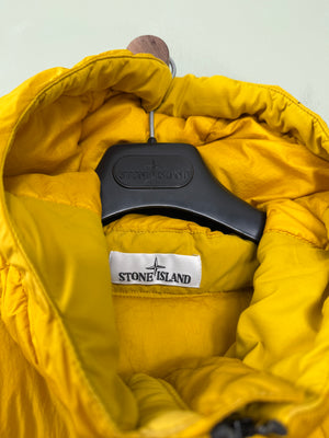 Stone Island Yellow Crinkle Reps Down Jacket