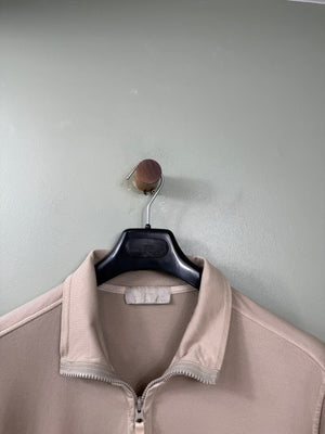 Stone Island Beige Ghost 1/4 Zip Jumper