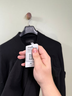 Stone Island Black Ghost Zipped Jumper