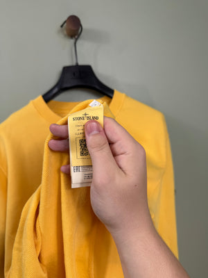 Stone Island Yellow Jumper